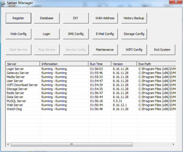 IVMS Server for Intelligent Vehicle Monitoring System Server